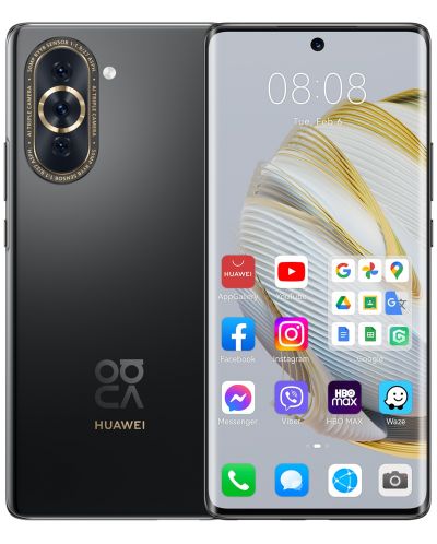 Смартфон Huawei - nova 10,  6.67'', 8/128GB, Starry Black - 1