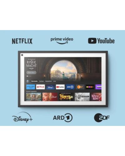 Смарт колонa с дисплей Amazon - Echo Show 15, Fire TV, черна - 3