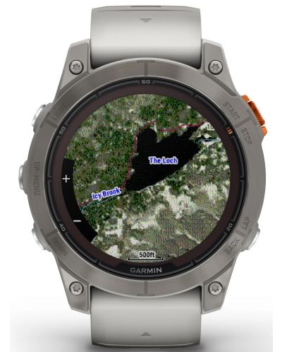Смарт часовник Garmin - fēnix 7 Pro Sapphire Solar, 47mm, 1.3'', сив - 5