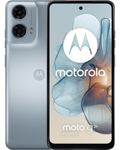 Смартфон Motorola - Moto G24 Power, 6.56'', 8GB/256GB, Glacier Blue - 1
