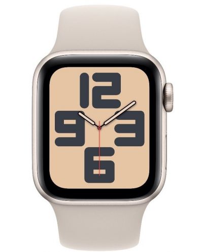 Смарт часовник Apple - Watch SE2 v2 Cellular, 40mm, S/M, Starlight Sport - 2