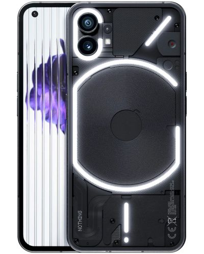 Смартфон Nothing - Phone 1 5G, 6.55'', 8/256GB, Black - 1