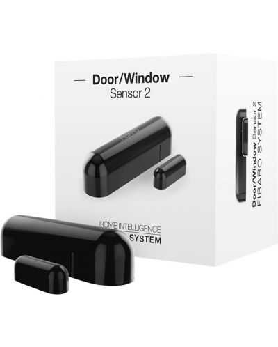 Смарт сензор за движение FIBARO - 6280015, за врати/прозорци, черен - 1