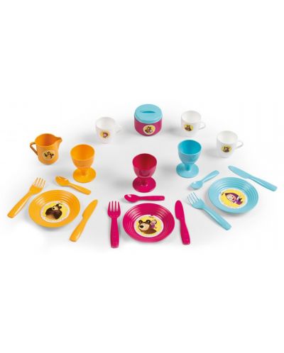 Детска играчка Smoby Маша и мечока - Кошница за пикник - 2