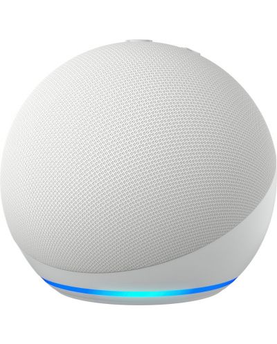 Смарт колона Amazon - Echo Dot 5, бяла - 1