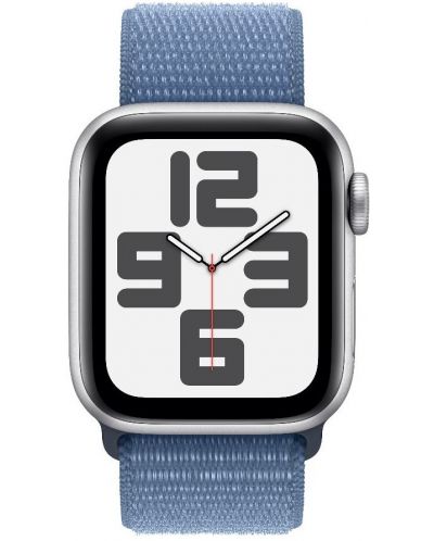 Смарт часовник Apple - Watch SE2 v2, 40mm, Winter Blue Loop - 1