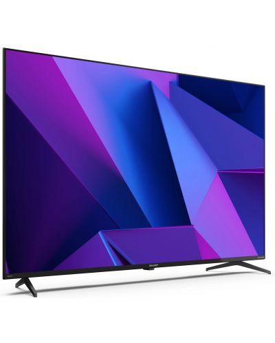 Смарт телевизор Sharp - 55FN2EA, 55'', LED, 4K, черен - 2