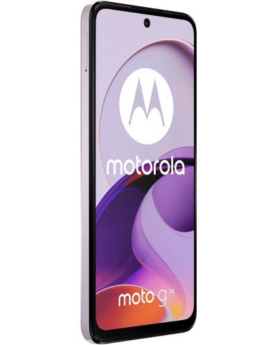 Смартфон Motorola - Moto G14, 6.5'', 8GB/256GB, Pale Lilac - 5