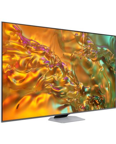 Смарт телевизор Samsung - 75Q80D, 75'' AI 4K QLED, Carbon Silver - 2
