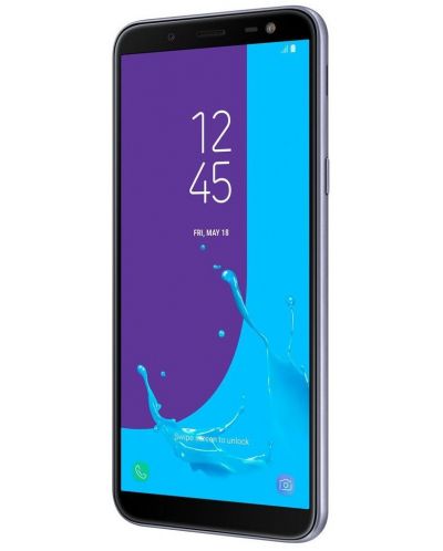 Смартфон Samsung SM-J600F Galaxy J6, 5.6", Single Sim - лилав - 2