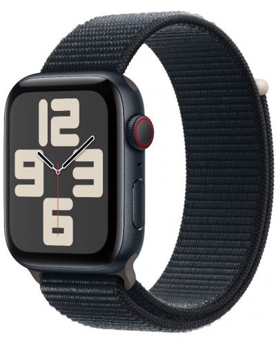 Смарт часовник Apple - Watch SE2 v2 Cellular, 44mm, Midnight Loop - 1