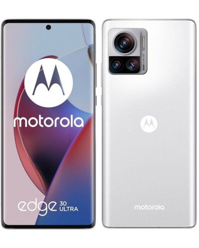 Смартфон Motorola - Edge 30 Ultra, 6.67'', 12/256GB, Clark White - 1