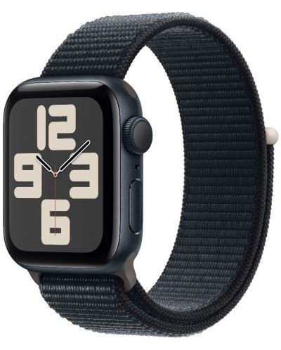 Смарт часовник Apple - Watch SE2 v2, 40mm, Midnight Loop - 2