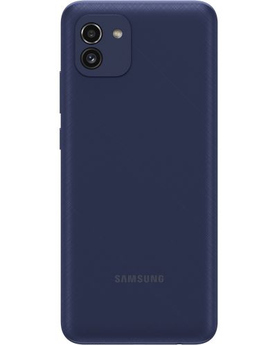 Смартфон Samsung - Galaxy A03, 6.5, 4GB/64GB, син - 3