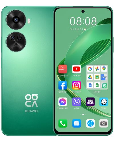 Смартфон Huawei - nova 12 SE, 6.67'', 8GB/256GB, зелен - 1