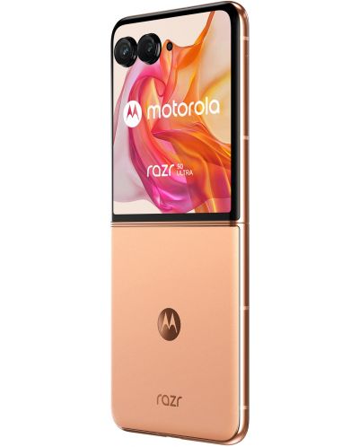 Смартфон Motorola - Razr 50 Ultra, 6.9'', 12GB/512GB, Peach Fuzz - 3