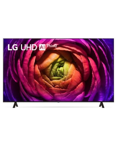 Смарт телевизор LG - 65UR76003LL, 65'', LED, 4K, черен - 1
