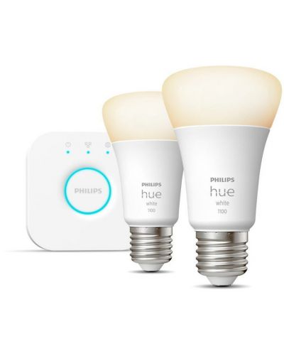 Смарт крушки Philips - HUE Get Started, 9.5W, E27, A60, 2 бpоя, dimmer - 2