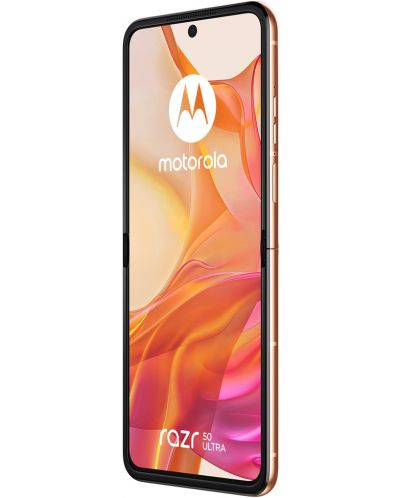 Смартфон Motorola - Razr 50 Ultra, 6.9'', 12GB/512GB, Peach Fuzz - 2