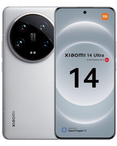 Смартфон Xiaomi 14 Ultra, 16GB/512GB, бял + Xiaomi Watch S3, черен - 2