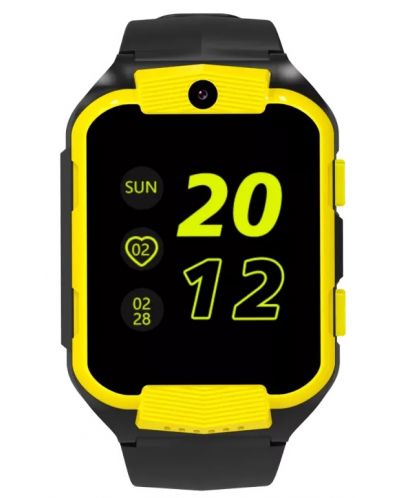 Смарт часовник Canyon - Cindy KW-41, 53mm, 1.69", жълт/черен - 3