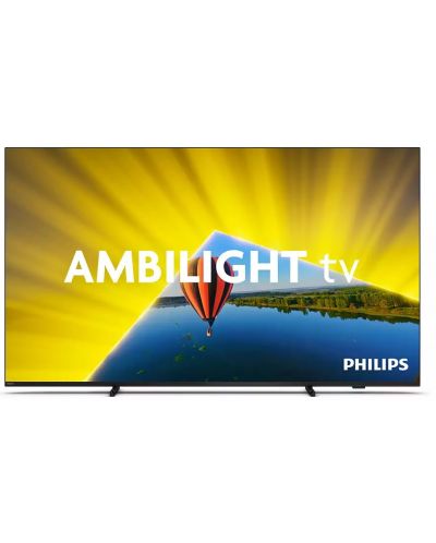 Смарт телевизор Philips - 50PUS8079/12, 50'', DLED, 4K, черен  - 1