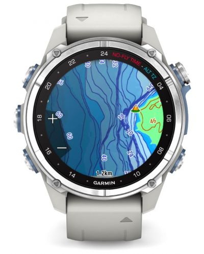 Смарт часовник Garmin - Descent MK3, 43 mm, 1.2'', Steel Grey - 3