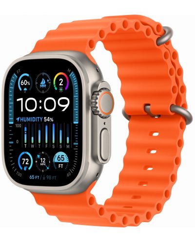 Смарт часовник Apple - Watch Ultra 2 Cell, 49mm, 1.92", Orange Ocean - 2
