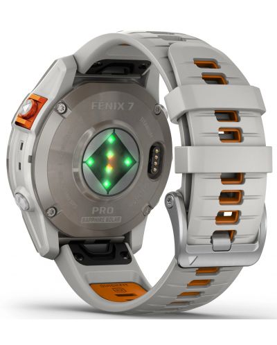 Смарт часовник Garmin - fēnix 7 Pro Sapphire Solar, 47mm, 1.3'', сив - 7