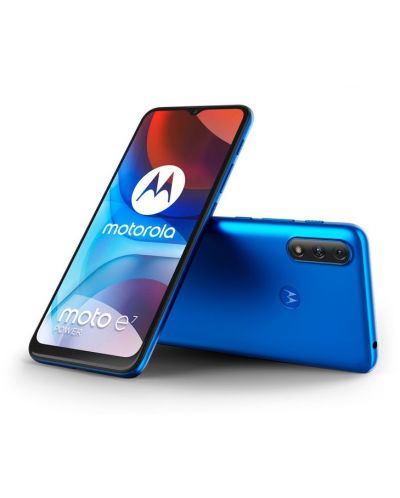 Смартфон Motorola - Moto E7 Power, 6.5", 4/64GB, син - 2