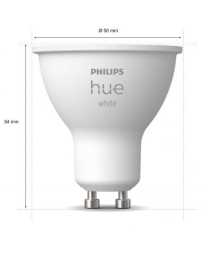 Смарт крушки Philips - Hue, 5.2W, GU10, 2 броя, dimmer - 2