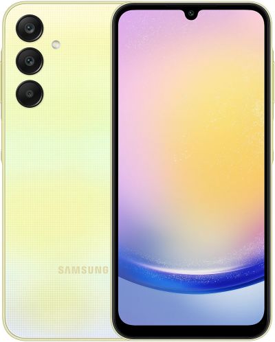 Смартфон Samsung - Galaxy A25, 5G, 6.5'', 8GB/256GB, жълт - 3