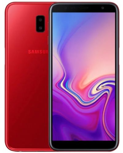 Смартфон Samsung - SM-J610F Galaxy J6+, 6.0, червен