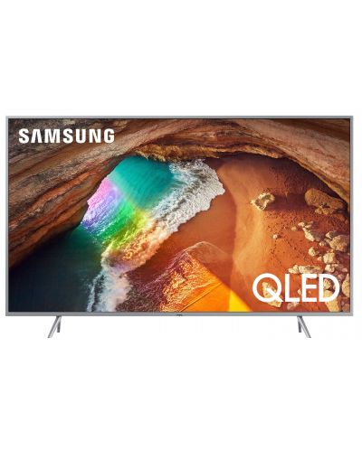 Смарт телевизор Samsung  49Q67 - 49",QLED, QHDR, черен - 1