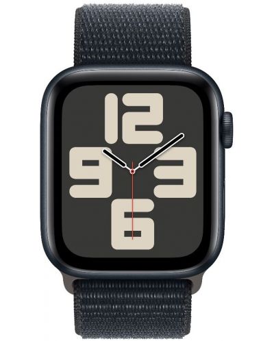 Смарт часовник Apple - Watch SE2 v2 Cellular, 44mm, Midnight Loop - 2