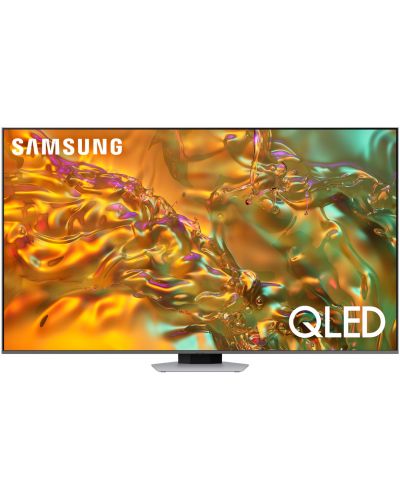 Смарт телевизор Samsung - 75Q80D, 75'' AI 4K QLED, Carbon Silver - 1