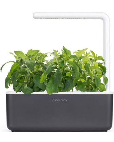 Смарт саксия Click and Grow - Smart Garden 3, 8 W, сива - 7