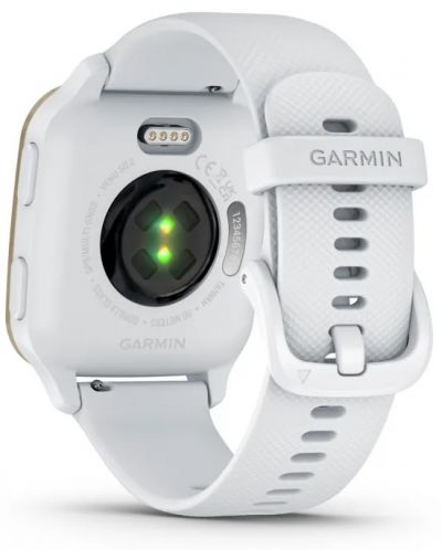 Смарт часовник Garmin - Venu SQ2, 1.41'', Cream Gold/White - 6