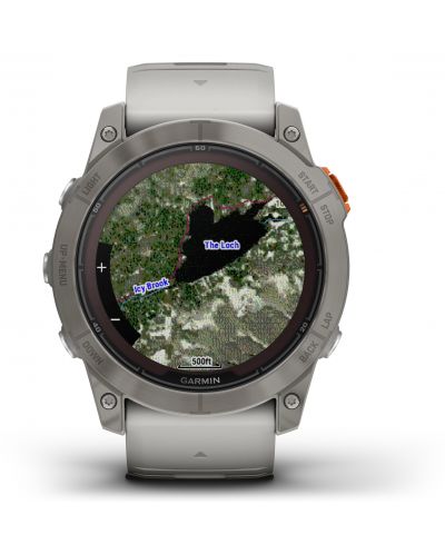 Смарт часовник Garmin - fēnix 7X Pro Sapphire Solar, 51mm, 1.4'', сив - 4