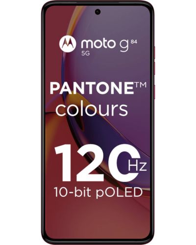 Смартфон Motorola - G84, 5G, 6.5'', 12GB/256GB, Viva Magenta - 2