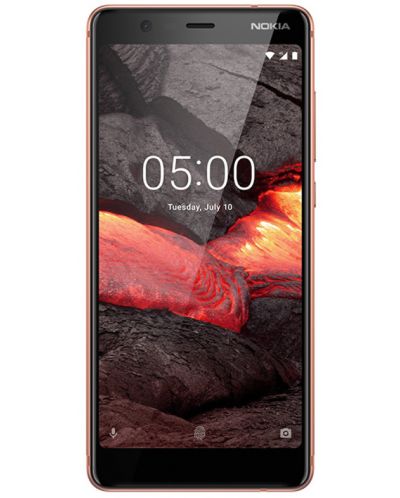 Смартфон Nokia 5.1 DS - 5.5", 16GB, меден - 1