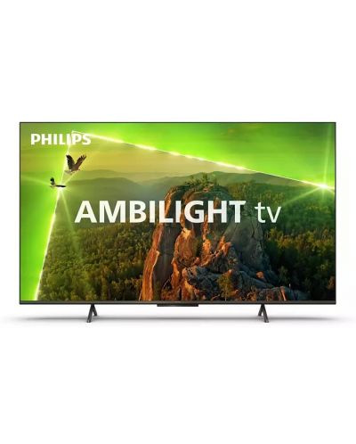 Смарт телевизор Philips - 43PUS8118/12, 43'', LED, 4K, черен - 1