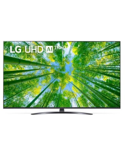 Смарт телевизор LG - 60UQ81003LB, 60'', DLED, 4K, черен - 1
