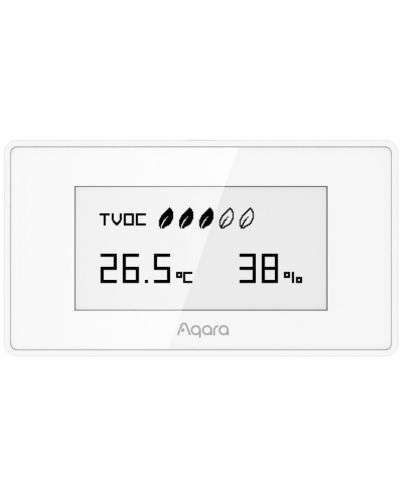 Смарт сензор за въздух Aqara - TVOC Air Quality Monitor, бял - 1
