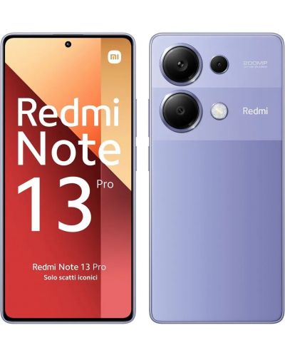 Смартфон Xiaomi - Redmi Note 13 Pro, 6.67'', 8GB/256GB, Lavender Purple - 1