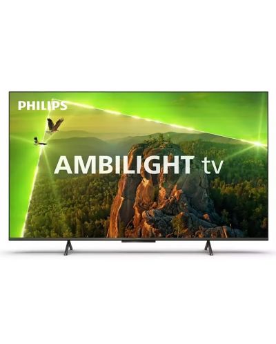 Смарт телевизор Philips - 55PUS8118/12, 55'', DLED, UHD, черен - 1