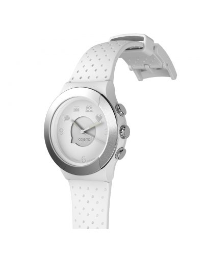 Смарт часовник Cogito Fit - бяло/сиво - 2