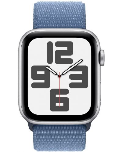 Смарт часовник Apple - Watch SE2 v2, 44mm, Winter Blue Loop - 1