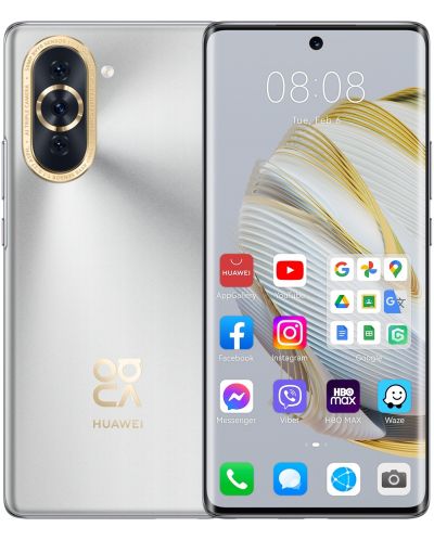 Смартфон Huawei - nova 10, 6.67'', 8/128GB, Starry Silvery - 1