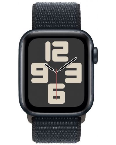 Смарт часовник Apple - Watch SE2 v2, 40mm, Midnight Loop - 1